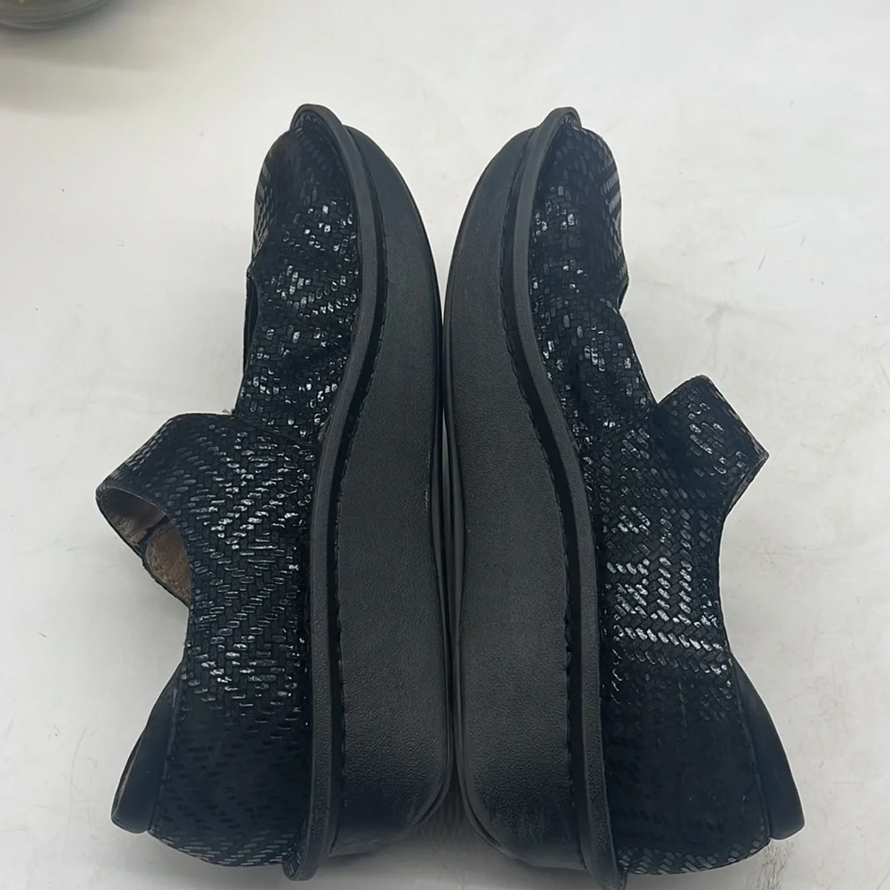 Alegria PAL - 630 Black Patterened Maryjand Size EU 37 ALE4306